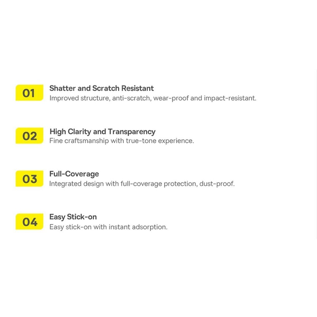 Baseus Camera Glass hind ja info | Ekraani kaitseklaasid ja kaitsekiled | hansapost.ee