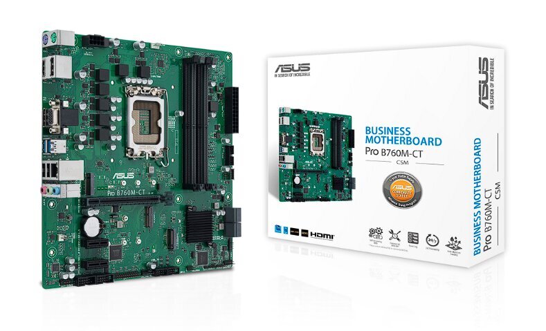 ASUS Pro B760M-CT-CSM цена и информация | Emaplaadid | hansapost.ee