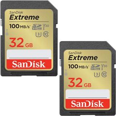 SanDisk Extreme SDSDXVT-032G-GNCI2 hind ja info | Fotoaparaatide mälukaardid | hansapost.ee