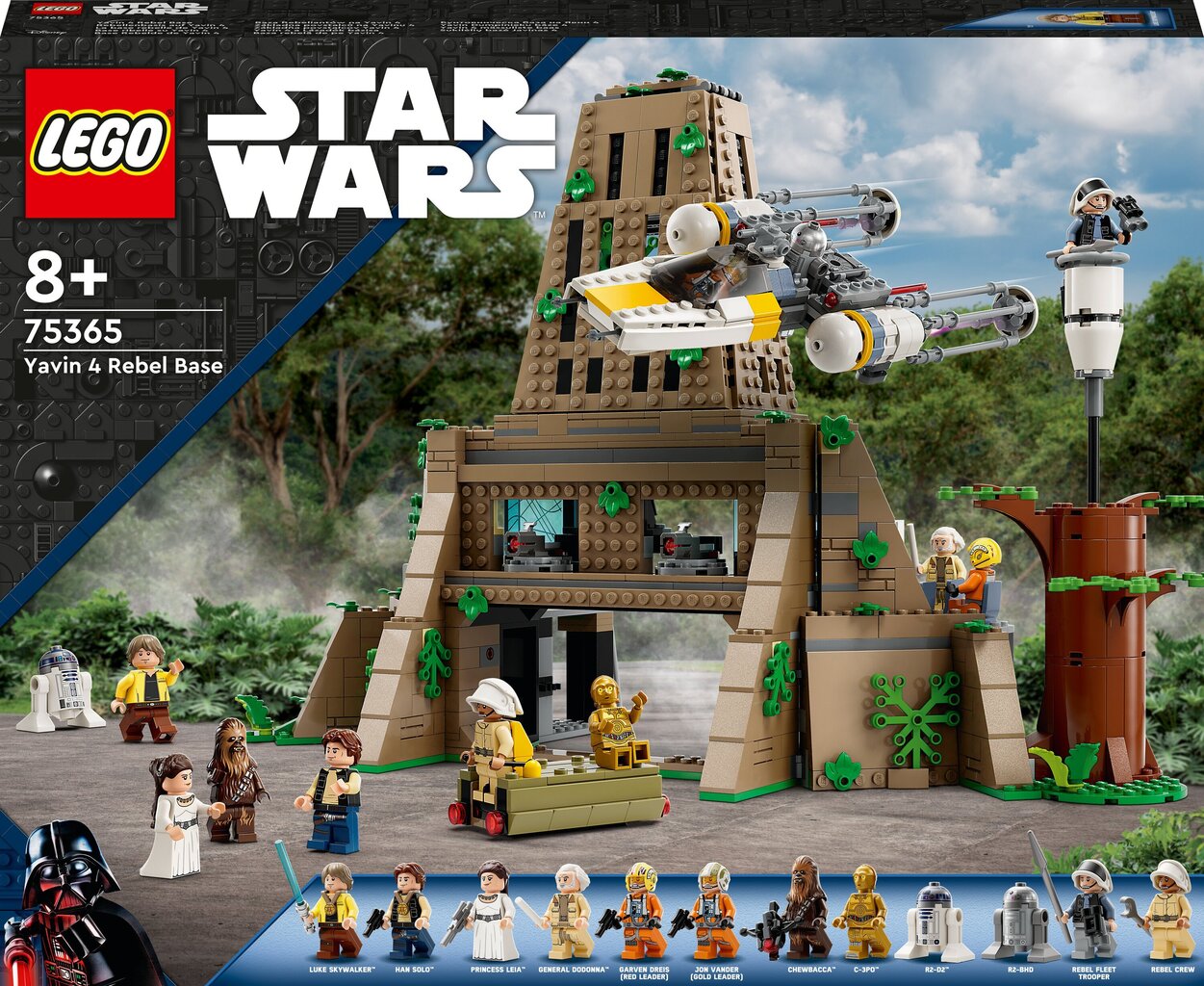 75365 LEGO® Star Wars mässuliste baas Yavin 4 цена и информация | Klotsid ja konstruktorid | hansapost.ee