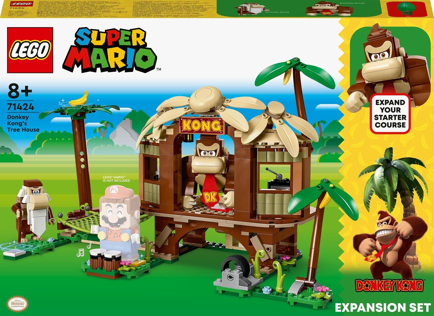 71424 LEGO® Super Mario Kong Donkey puumaja boonuskomplekt цена и информация | Klotsid ja konstruktorid | hansapost.ee