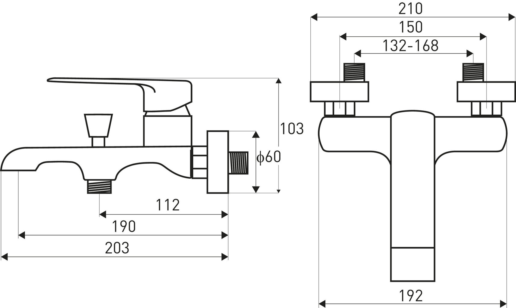 Vannisegisti Loge Maroko MA 13 Graphite hind ja info | Vannitoa segistid | hansapost.ee