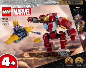 76263 LEGO® Marvel Железный человек Халкбастер против Таноса цена и информация | Конструкторы и кубики | hansapost.ee