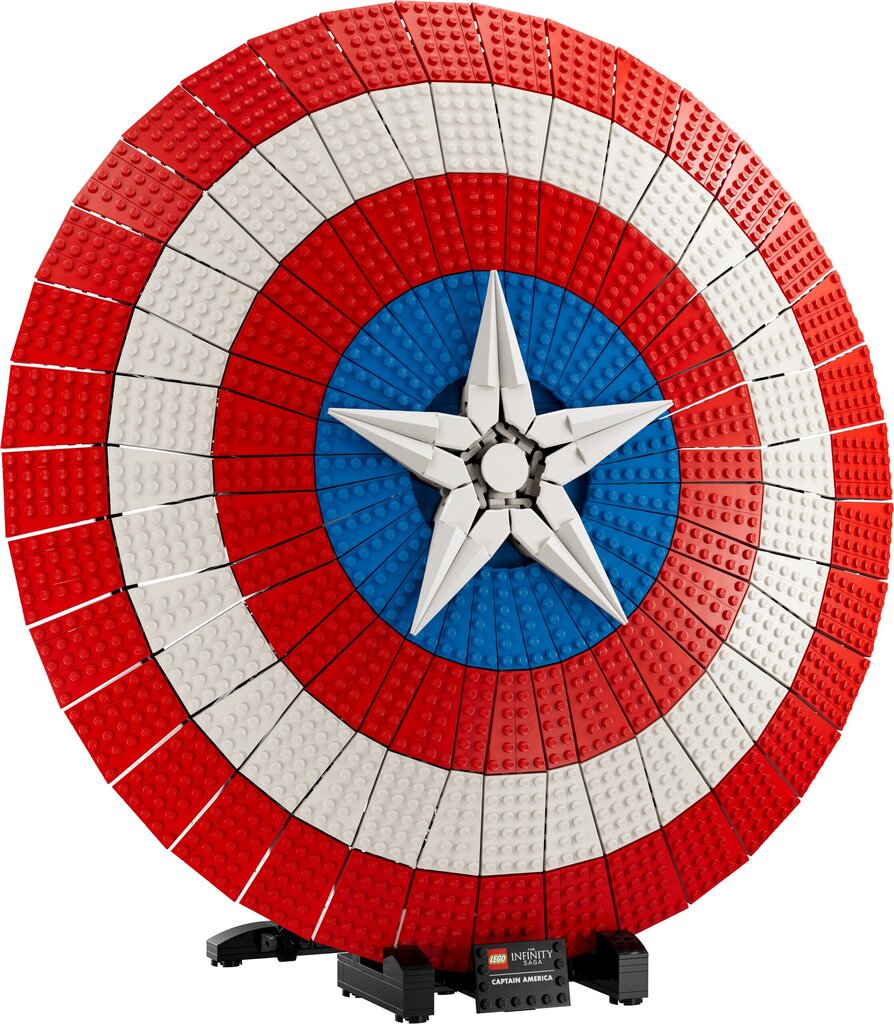 76262 LEGO® Marvel Captain America kilp hind ja info | Klotsid ja konstruktorid | hansapost.ee