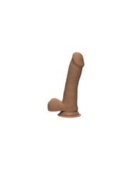 Realistlik Slim D Ultraskyd Dildo munanditega 6 15 cm hind ja info | BDSM ja fetiš | hansapost.ee