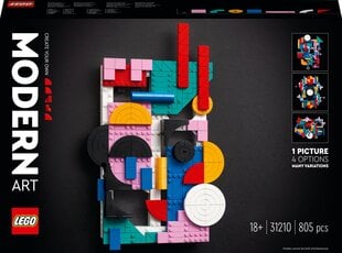 31210 LEGO® Art Moodne kunst price and information | Klotsid ja konstruktorid | hansapost.ee