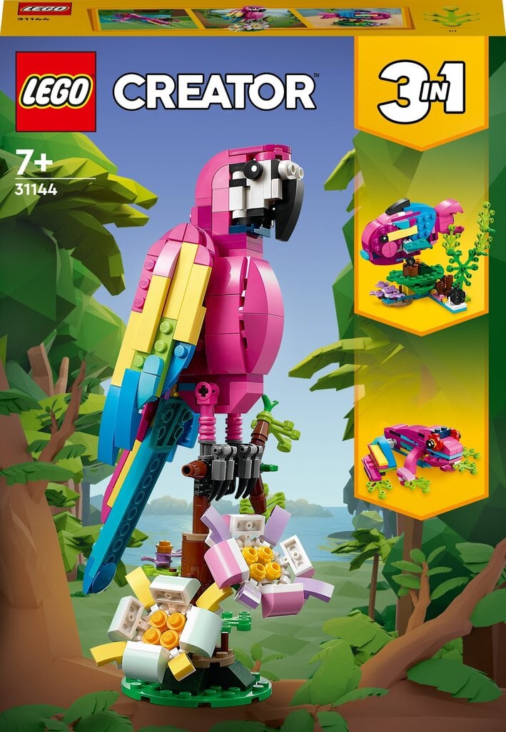 31144 LEGO® Creator eksootiline roosa papagoi hind ja info | Klotsid ja konstruktorid | hansapost.ee