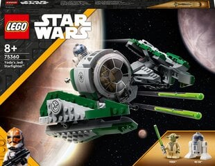 Набор 75360 LEGO® Star Wars Боевой корабль джедаев Йоды цена и информация | Конструкторы и кубики | hansapost.ee
