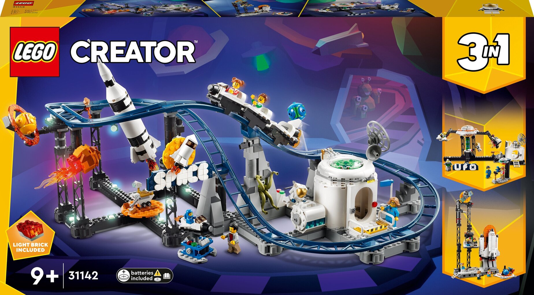 Набор 31142 LEGO® Creator Космические горки цена | hansapost.ee