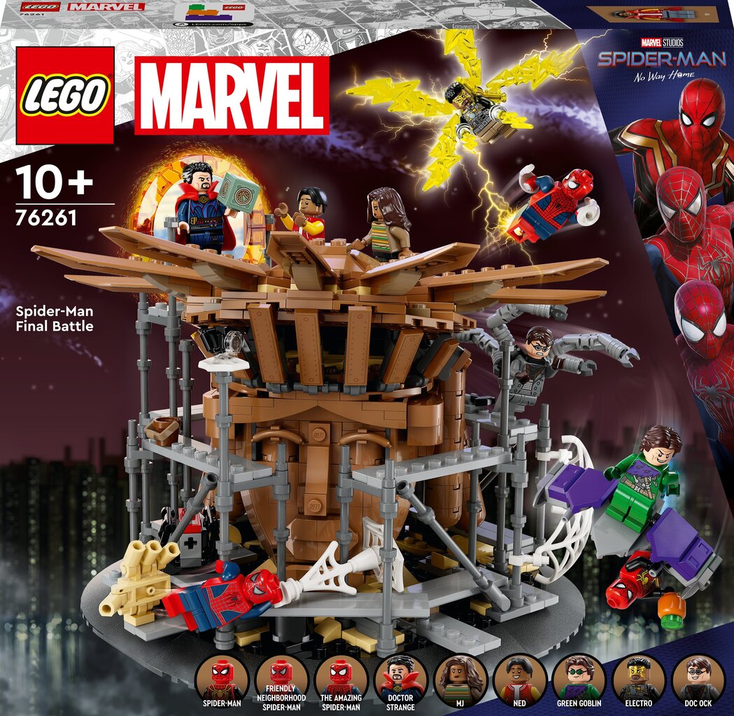 76261 LEGO® Marvel Ämblikmehe viimane lahing цена и информация | Klotsid ja konstruktorid | hansapost.ee