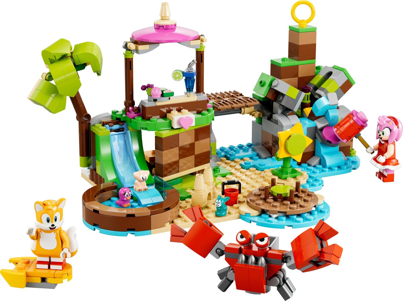 76992 LEGO® Sonic the Hedgehog Amy loomade päästesaar цена и информация | Klotsid ja konstruktorid | hansapost.ee