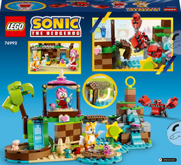 76992 LEGO® Sonic the Hedgehog Остров спасения животных Эми цена и информация | Конструкторы и кубики | hansapost.ee