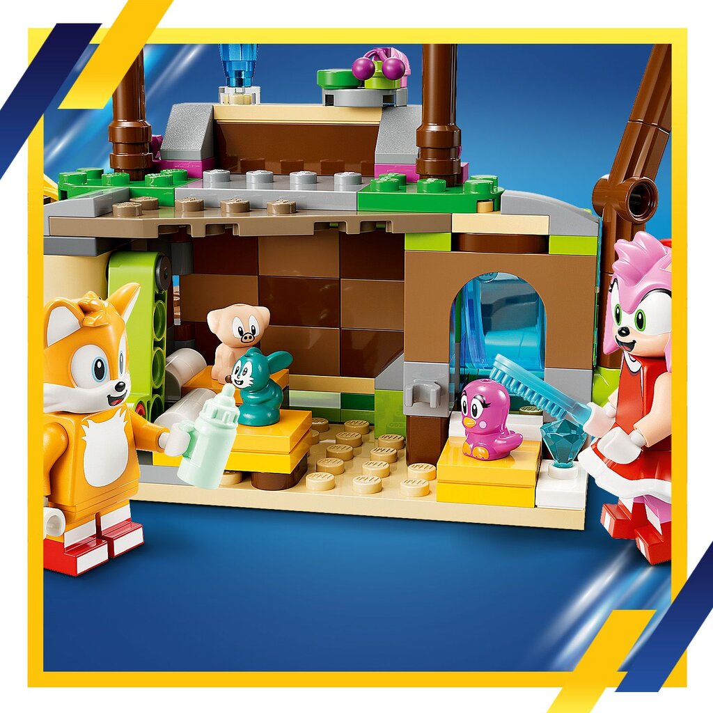 76992 LEGO® Sonic the Hedgehog Amy loomade päästesaar цена и информация | Klotsid ja konstruktorid | hansapost.ee