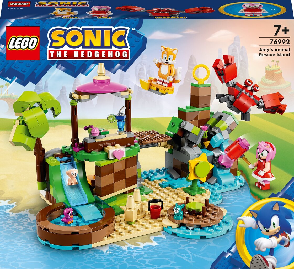 76992 LEGO® Sonic the Hedgehog Остров спасения животных Эми цена |  hansapost.ee