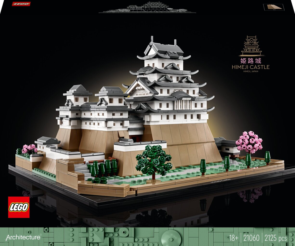 21060 LEGO® Architecture Himeji loss цена и информация | Klotsid ja konstruktorid | hansapost.ee