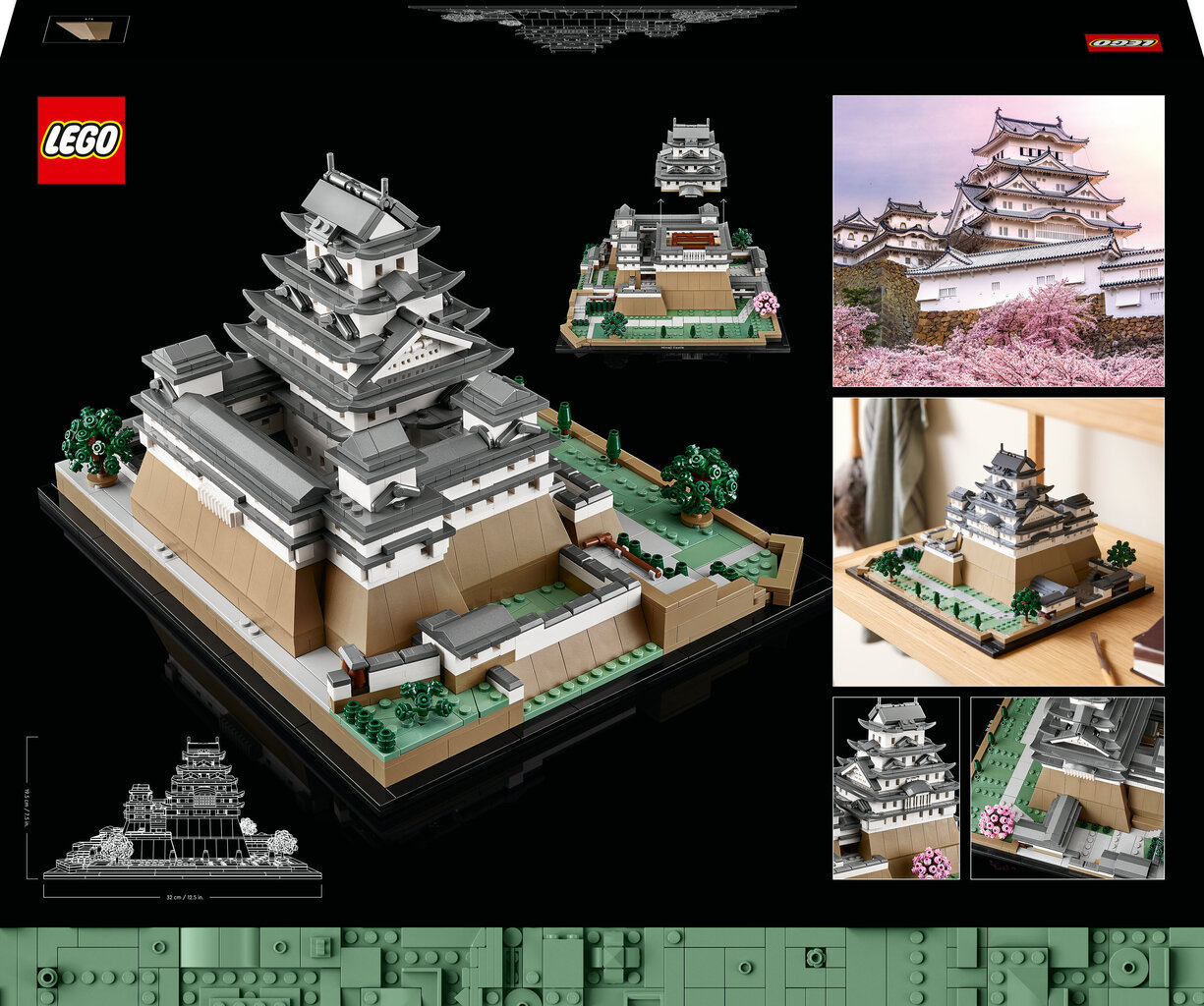 21060 LEGO® Architecture Himeji loss hind ja info | Klotsid ja konstruktorid | hansapost.ee