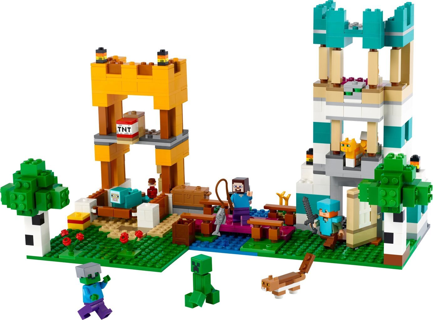 21249 LEGO® Minecraft™ Meisterdamiskast 4.0 hind ja info | Klotsid ja konstruktorid | hansapost.ee