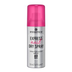 Küünekuivatuspihusti Essence Express Nail Dry Spray (50 ml) hind ja info | Küünelakid ja küünelakieemaldajad | hansapost.ee