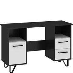 Компьютерный письменный стол BOS-01, черный/белый глянцевый цена и информация | Компьютерные, письменные столы | hansapost.ee