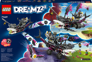 Набор 71469 LEGO® DREAMZzz Корабль акул ночного кошмара цена и информация | Конструкторы и кубики | hansapost.ee