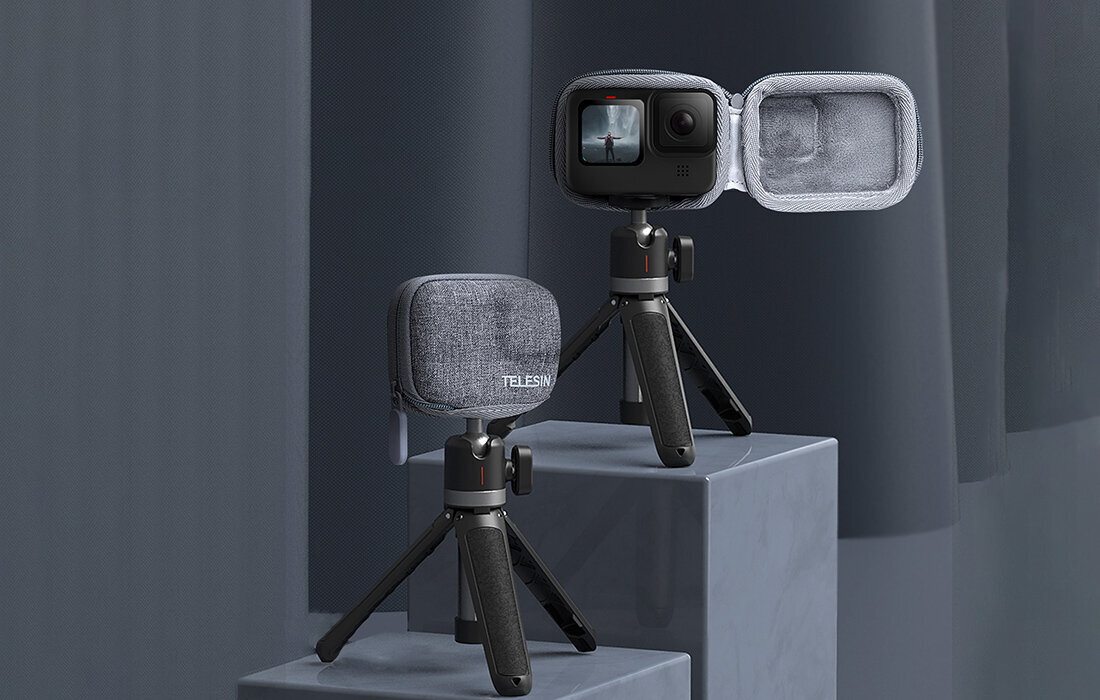 Telesin alumiiniumist ümbris GoPro Hero 9 / Hero 10 kaameratele цена и информация | Nutiseadmed ja lisatarvikud | hansapost.ee
