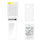 Baseus Crystal Case + Glass цена и информация | Telefonide kaitsekaaned ja -ümbrised | hansapost.ee
