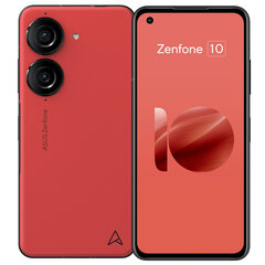 Asus Zenfone 10 5G Dual SIM 8/256ГБ Eclipse Red (90AI00M3-M000B0) цена и информация | Мобильные телефоны | hansapost.ee