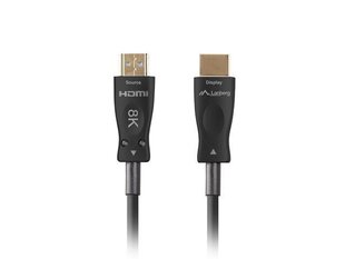 КАБЕЛЬ LANBERG HDMI M/M V2.1 30M 8K ОПТИЧЕСКИЙ AOC цена и информация | Кабели и провода | hansapost.ee