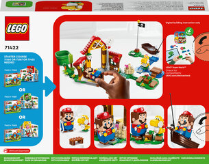 Дополнение к набору 71422 LEGO® Super Mario «Пикник в доме Марио» цена и информация | Конструкторы и кубики | hansapost.ee