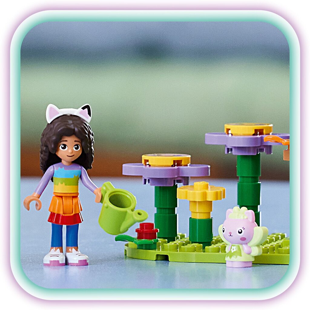 10787 LEGO® Gabby's Dollhouse Kitty Fairy's Garden Party komplekt цена и информация | Klotsid ja konstruktorid | hansapost.ee