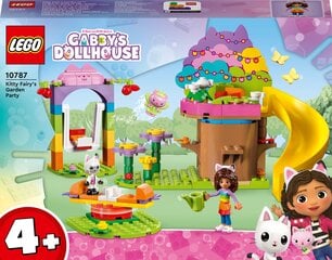 10787 LEGO® Gabby's Dollhouse Kitty Fairy's Garden Party komplekt цена и информация | Конструкторы и кубики | hansapost.ee