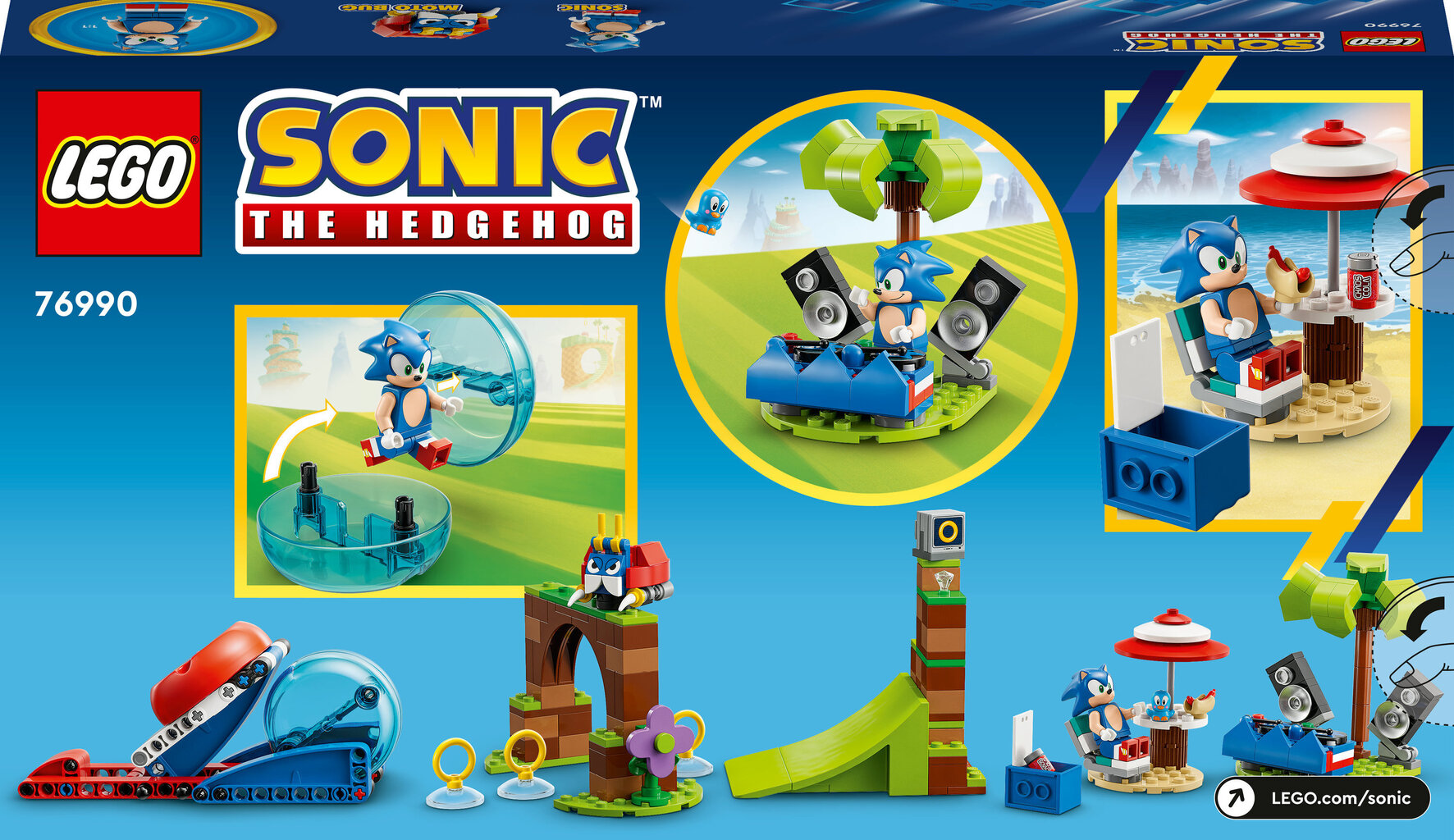 76990 LEGO® Sonic the Hedgehog Sonic Speed ​​Sphere Challenge цена |  hansapost.ee