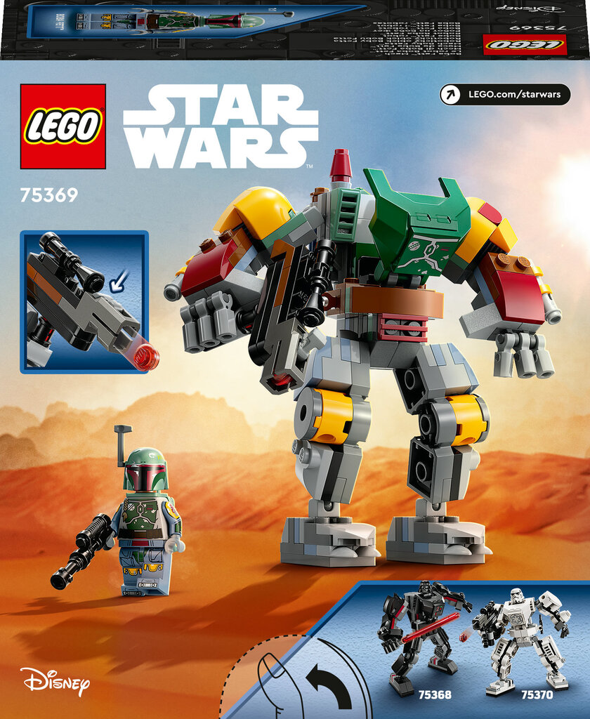 Набор 75369 LEGO® Star Wars Робот Боба Фетт™ цена | hansapost.ee