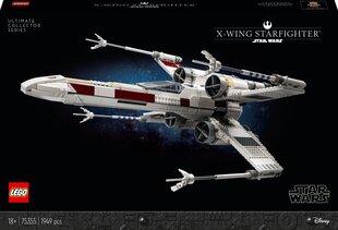 75355 LEGO® Star Wars X-Wing Starfighter™ цена и информация | Конструкторы и кубики | hansapost.ee