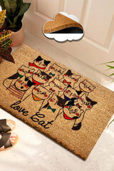 Uksematt Coco Friend Cats 40x60 cm hind ja info | Uksematid | hansapost.ee