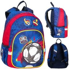 Школьный рюкзак Colorino Toby Football, синий kaina ir informacija | Школьные рюкзаки, спортивные сумки | hansapost.ee