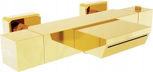 Termostaadiga vannisegisti Mexen Cube, Gold цена и информация | Смесители | hansapost.ee
