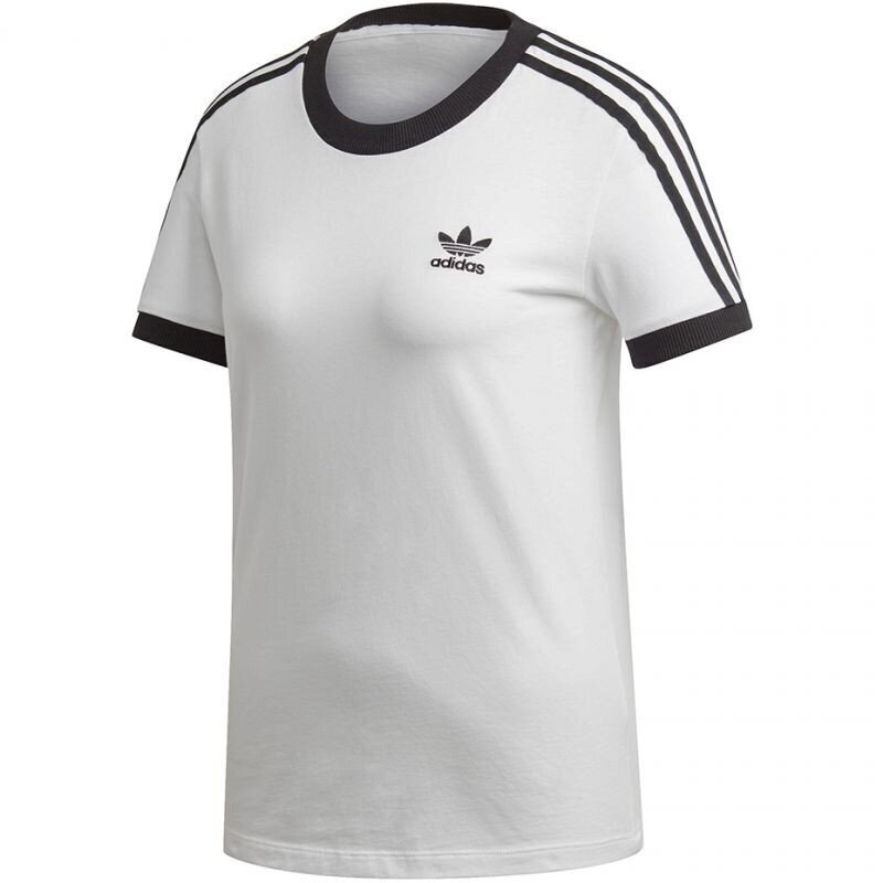 Naiste spordisärk Adidas 3 Stripes Tee W ED7483, valge цена и информация | Spordiriided naistele | hansapost.ee