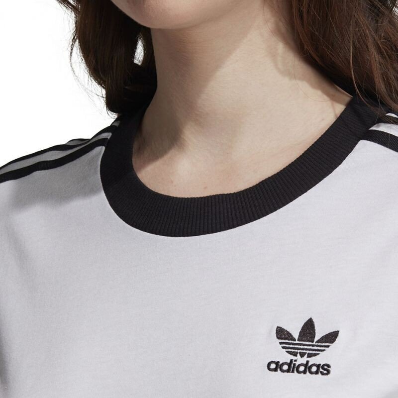 Naiste spordisärk Adidas 3 Stripes Tee W ED7483, valge hind ja info | Spordiriided naistele | hansapost.ee