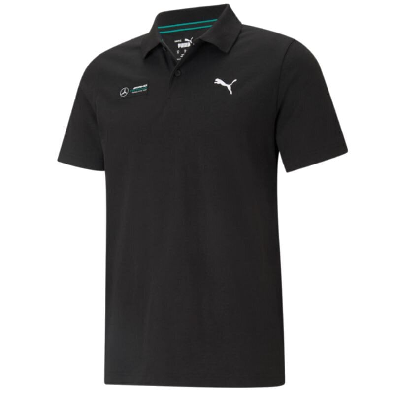 Meeste polosärk Puma Mercedes F1 Essentials 599622-01, must цена и информация | Spordiriided meestele | hansapost.ee