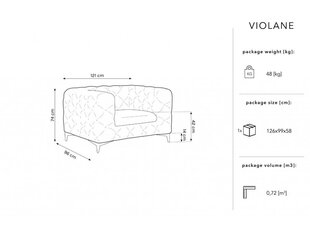 Tugitool Micadoni Home Violane, pruun hind ja info | Tugitoolid | hansapost.ee