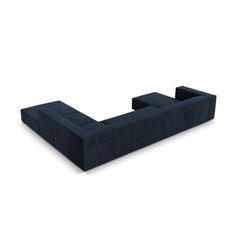 Шестиместный правосторонний диван Agawa, 365x270x68 см, темно-синий цена и информация | Угловые диваны | hansapost.ee