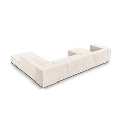 Kuuekohaline parempoolne diivan Agawa, 365x270x68 cm, beež price and information | Corner sofas and corner sofa beds | hansapost.ee