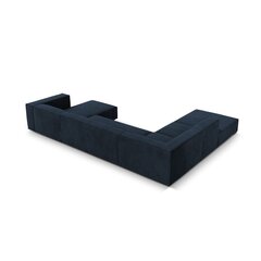 Kuuekohaline vasakpoolne diivan Agawa, 365x270x68 cm, tumesinine price and information | Corner sofas and corner sofa beds | hansapost.ee