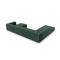 Kuuekohaline vasakpoolne diivan Agawa, 365x270x68 cm, roheline price and information | Corner sofas and corner sofa beds | hansapost.ee