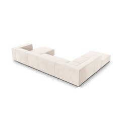 Kuuekohaline vasakpoolne diivan Agawa, 365x270x68 cm, beež price and information | Corner sofas and corner sofa beds | hansapost.ee