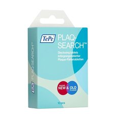 Hambakattu näitavad tabletid Tepe Plaqsearch, 10 tk. hind ja info | TePe Parfüümid, lõhnad ja kosmeetika | hansapost.ee