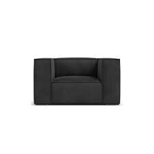 Кресло Agawa, 113x95x68 см, темно-серое kaina ir informacija | Кресла | hansapost.ee