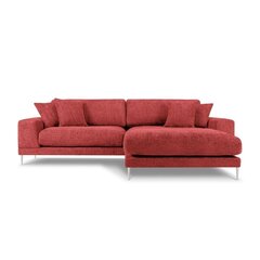Правосторонний угловой диван Jog, 286x242x90 см, красный цена и информация | Угловые диваны | hansapost.ee