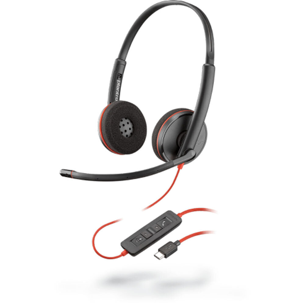 Poly Blackwire C3220 Red hind ja info | Kõrvaklapid | hansapost.ee